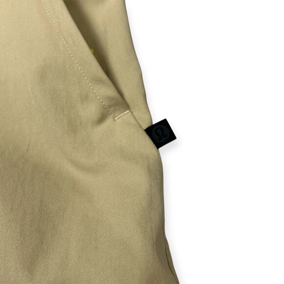 Lululemon Lab High-Rise Woven Jogger SIZE 10 Trench Brown Water Repellent Pocket - Picture 6 of 14